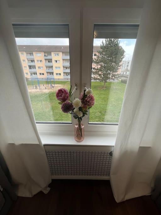 Familienwohnung Neben Dem See,Messe Und Europapark Оффенбург Экстерьер фото